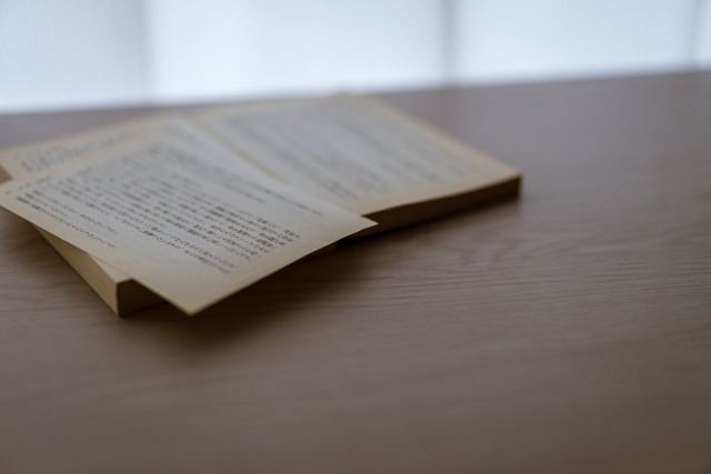ホラー要素が入った夏に読みたい小説が破けている