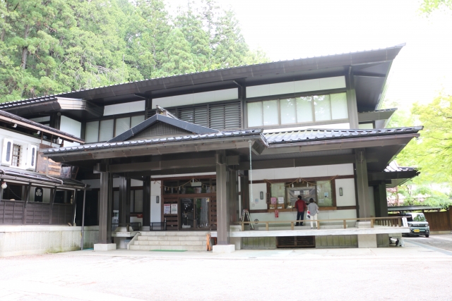飛騨山王宮 日枝神社の御朱印をいただける社務所