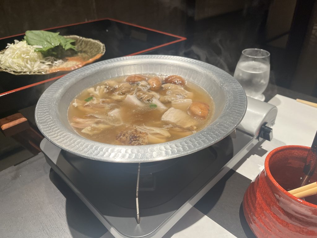 界草津のレビューで好評な上州常夜鍋